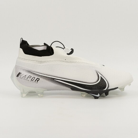 Nike Vapor Edge Elite 360 Flyknit White Black CV6282-108 Football